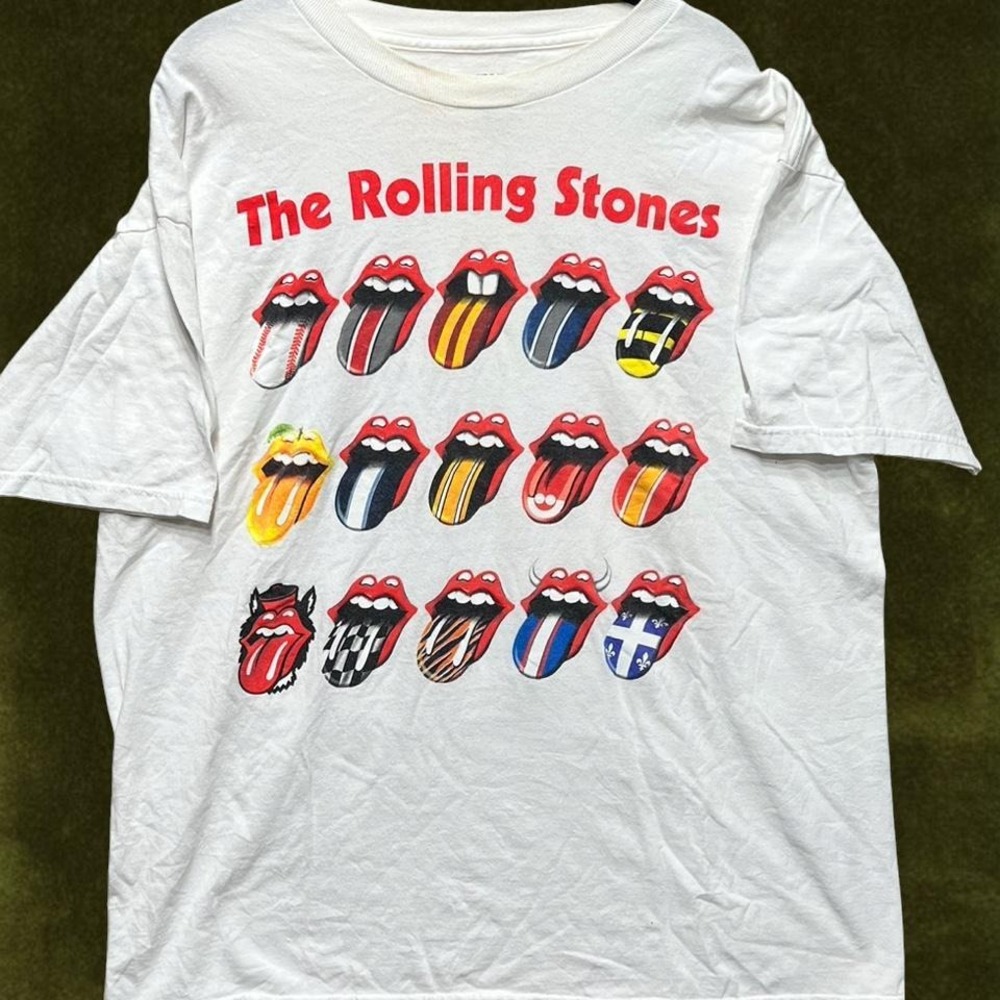 Rolling Stones 2015 Zip Code Tour Shirt - Modern XL